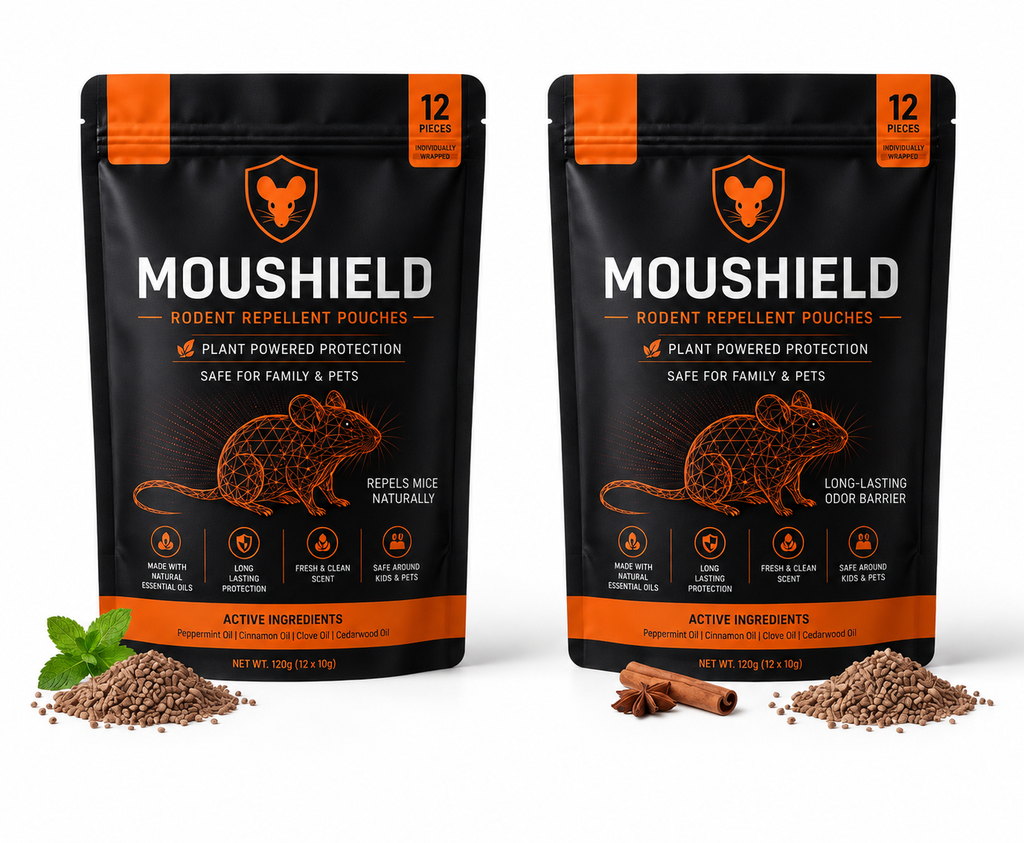Moushield Natural Mouse & Rodent Repeller Pouch